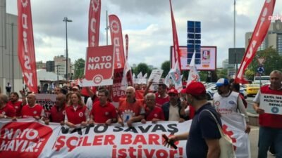 DİSK Genel Başkanı Arzu Çerkezoğlu, “NATO Zirvesi gerekçe gösterilerek, Ankara'da