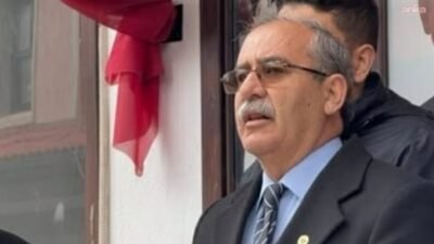 CHP Balıkesir İl Başkanı Erden Köybaşı ve CHP Havran İlçe Başkanı