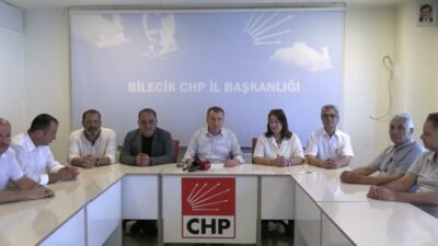 CHP Bilecik İl Genel Meclisi üyeleri, "Örgütümüzün demokratik tercihleriyle seçilmiş