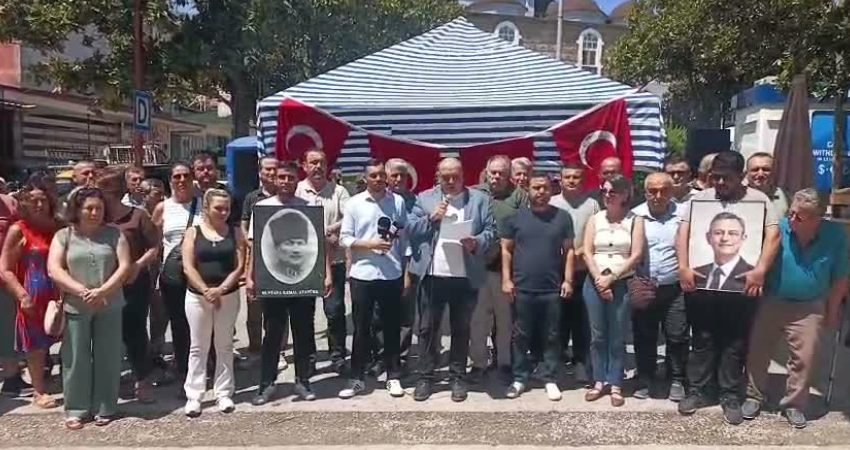 CHP Bozdoğan İlçe Örgütü partiden istifa etti. İlçe Başkanı Hasan Karayer,