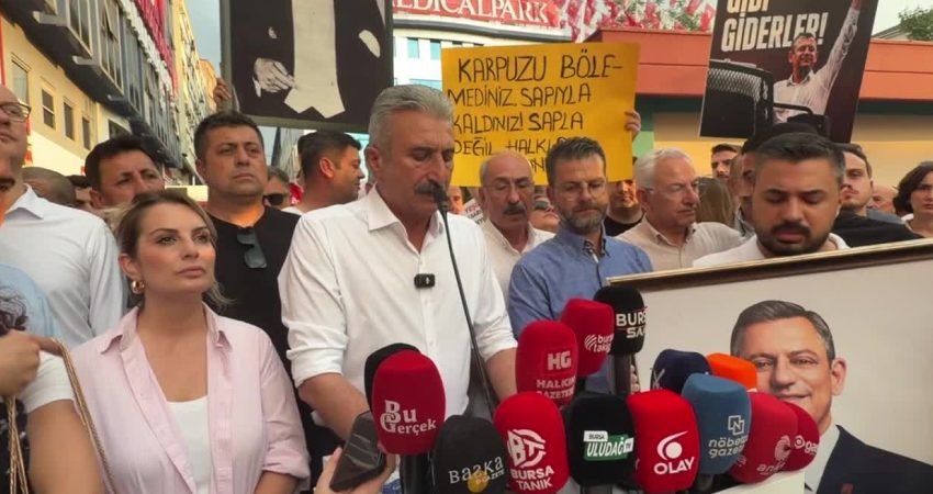 CHP MYK kararıyla görevden alınan CHP Bursa İl Örgütü’nün il