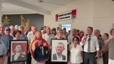 Muğla'da Dalaman İlçe Başkanı Bilal Sarıhan ve Seydikemer İlçe Başkanı