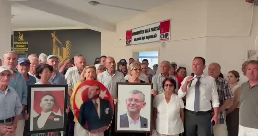 Muğla'da Dalaman İlçe Başkanı Bilal Sarıhan ve Seydikemer İlçe Başkanı
