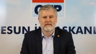 CHP Giresun İl Başkanı Gökhan Şenyürek, 26 il başkanının görevden