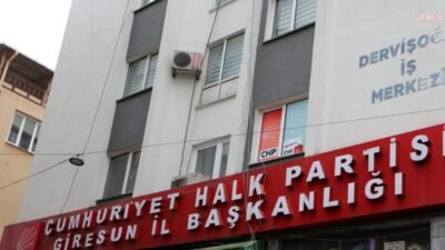 CHP Giresun İl Başkanı Gökhan Şenyürek ve yönetimi ile Merkez