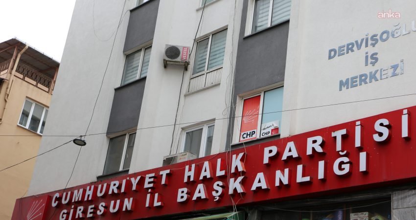 CHP Giresun İl Başkanı Gökhan Şenyürek ve yönetimi ile Merkez
