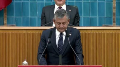 CHP Grup Başkanı Özgür Özel, "Bugün bu kürsüye her zamankinden