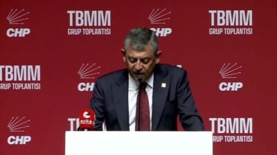 CHP Grup Başkanı Özgür Özel, okyanus ötesinden bölgedeki müdahalelere karşı durduklarını