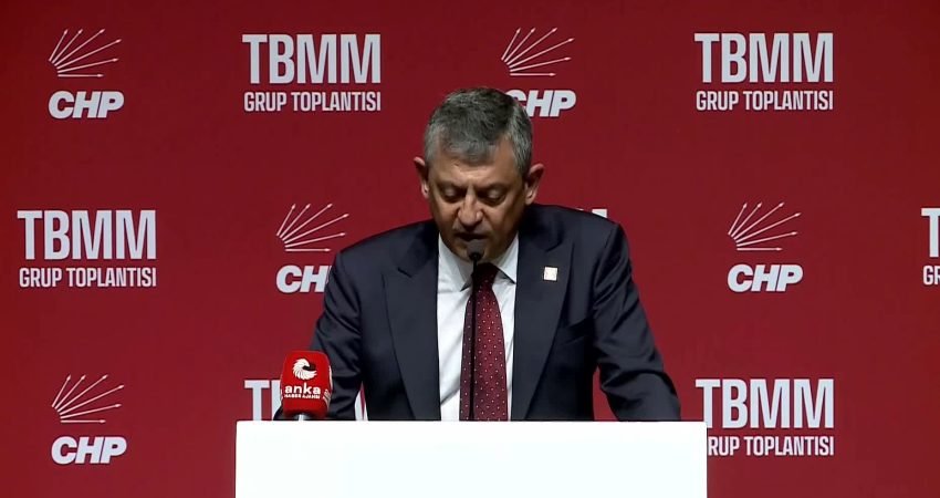 CHP Grup Başkanı Özgür Özel, okyanus ötesinden bölgedeki müdahalelere karşı durduklarını