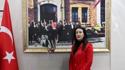 CHP Iğdır Kadın Kolları Başkanı Duygu Kılıçtek, CHP Genel Merkezi