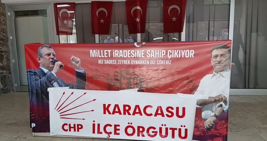 CHP Aydın Karacasu İlçe Örgütü tarafından düzenlenen birlik, beraberlik, dayanışma