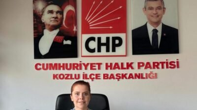 CHP Kozlu İlçe Başkanı Merve Arslan, Zonguldak İl Başkanı Devrim