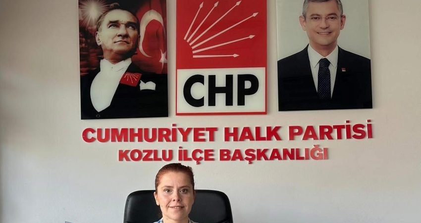 CHP Kozlu İlçe Başkanı Merve Arslan, Zonguldak İl Başkanı Devrim