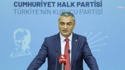 CHP Sözcüsü Müslim Sarı, Çankaya Belediyesi'ne yönelik operasyona ilişkin yaptığı