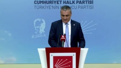CHP Parti Sözcüsü Müslim Sarı, MYK toplantısı sonrası yaptığı açıklamada,