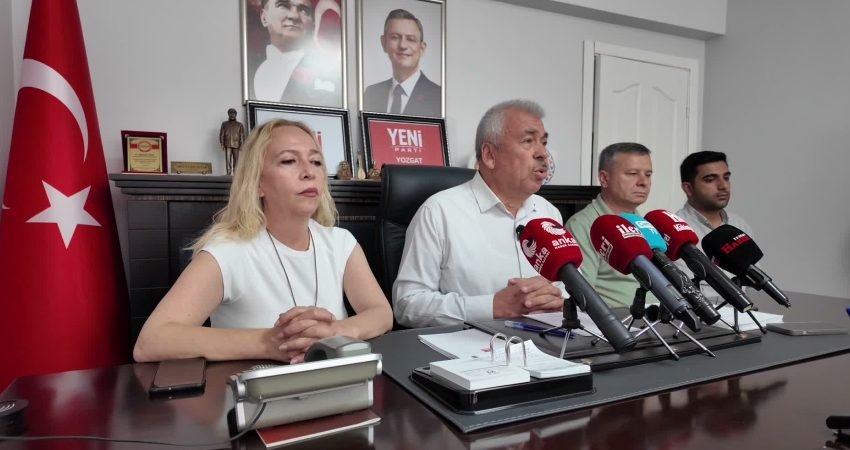 CHP Merkez Yönetim Kurulu (MYK) tarafından Yozgat İl Başkanlığı görevinden alınan