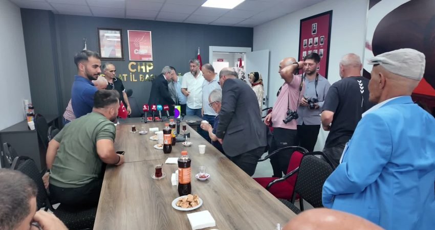 CHP MYK kararıyla görevden alınan CHP Yozgat İl Başkanı Abdullah