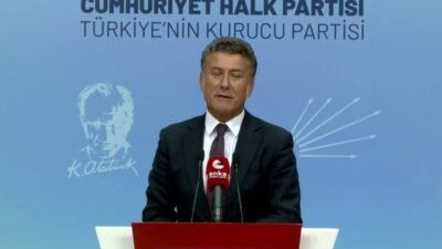 CHP Genel Başkan Yardımcısı Orhan Sarıbal, "Tarım yine kan ağlamaya