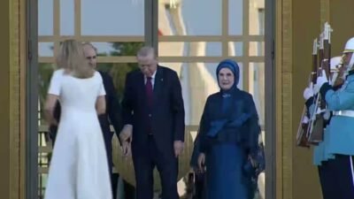 Cumhurbaşkanı Recep Tayyip Erdoğan ve eşi Emine Erdoğan, 36'ncı NATO