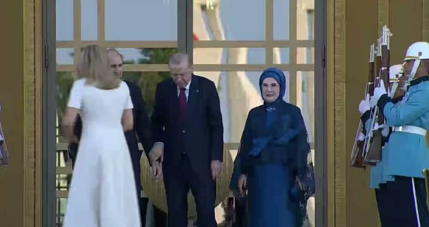 Cumhurbaşkanı Recep Tayyip Erdoğan ve eşi Emine Erdoğan, 36'ncı NATO