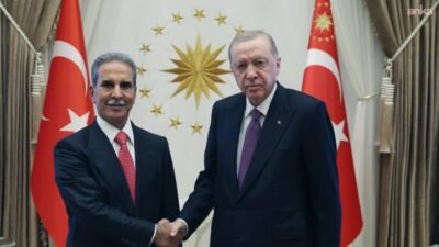 Cumhurbaşkanı Recep Tayyip Erdoğan, Irak Yüksek Yargı Konseyi Başkanı Faik