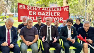 CHP Balıkesir Milletvekili Serkan Sarı ve Tokat Milletvekili Kadim Durmaz,