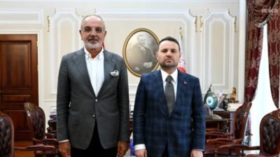 DEM Parti Ağrı Milletvekili Sırrı Sakık, Adalet Bakanı Akın Gürlek'i ziyaret