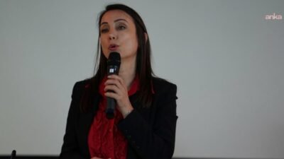 DEM Parti Eş Genel Başkanı Tülay Hatimoğulları, komedyen Deniz Göktaş'ın