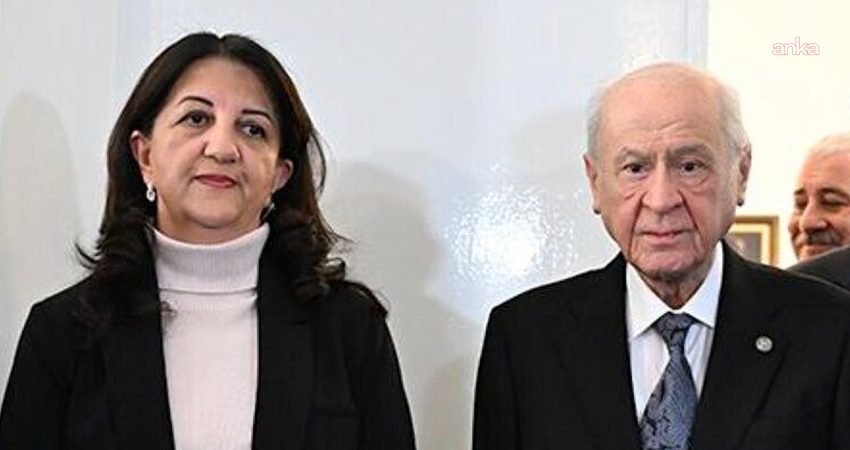 DEM Parti İmralı Heyeti üyeleri, MHP Genel Başkanı Devlet Bahçeli