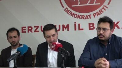 Demokrat Parti Genel İdare Kurulu Üyesi Oğulcan Kaya, Erzurum'un ulaşım
