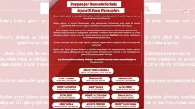 Denizli Büyükşehir Belediye Başkanı Bülent Nuri Çavuşoğlu ile 14 ilçe
