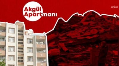 Adıyaman'da 6 Şubat depremlerinde 15 kişinin hayatını kaybettiği Akgül Apartmanı