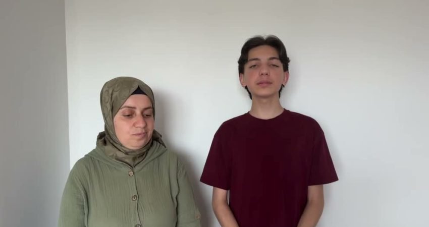 Mardin'in Derik ilçesindeki Cumhuriyet Ortaokulu öğrencisi 14 yaşındaki Umut Güzel,