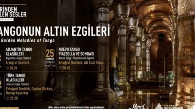 İBB Kültür AŞ işletmesindeki Şerefiye Sarnıcı, “Derinden Gelen Sesler” konser