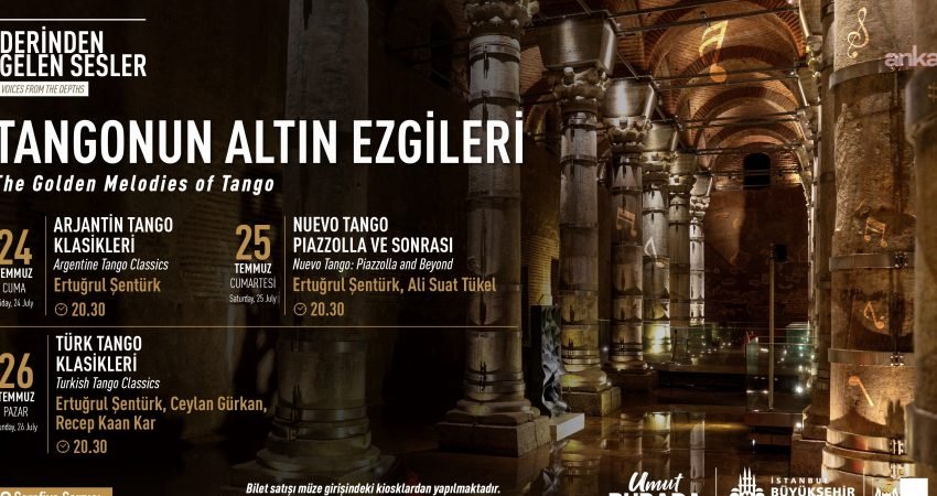 İBB Kültür AŞ işletmesindeki Şerefiye Sarnıcı, “Derinden Gelen Sesler” konser