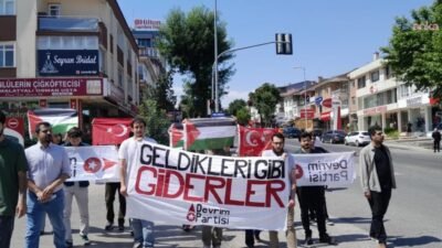 Devrim Partisi'nden yapılan açıklamada, NATO Zirvesi'ne karşı yapılan yürüyüşte Genel Sekreter