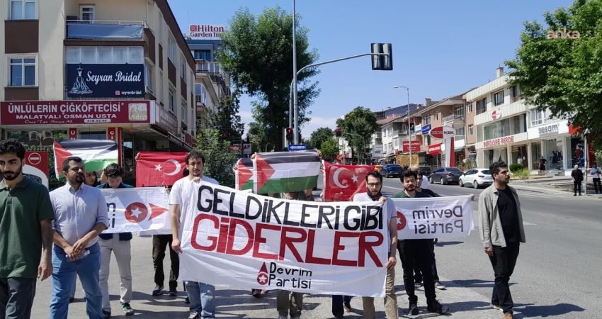 Devrim Partisi'nden yapılan açıklamada, NATO Zirvesi'ne karşı yapılan yürüyüşte Genel Sekreter