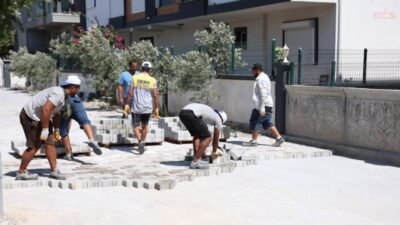 Didim Belediyesi, ilçe genelinde başlattığı üstyapı yatırımları kapsamda Efeler Mahallesi