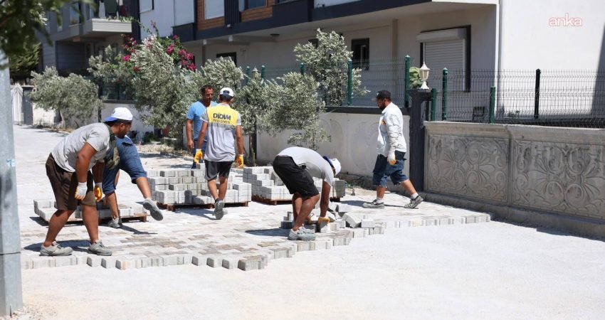 Didim Belediyesi, ilçe genelinde başlattığı üstyapı yatırımları kapsamda Efeler Mahallesi