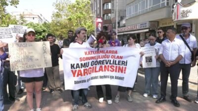 Dilovası Ravive Kozmetik Fabrikası yangınında hayatını kaybedenlerin yakınlarının sürdürdükleri "Adalet