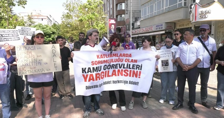 Dilovası Ravive Kozmetik Fabrikası yangınında hayatını kaybedenlerin yakınlarının sürdürdükleri "Adalet