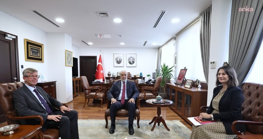 Dışişleri Bakan Yardımcısı Büyükelçi Musa Kulaklıkaya, Litvanya’nın Ankara Büyükelçisi Marius
