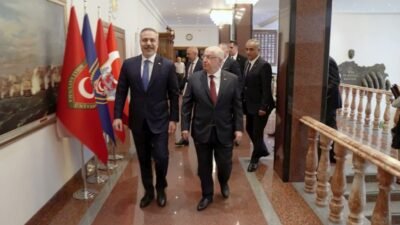 Dışişleri Bakanı Hakan Fidan, Milli Savunma Bakanı Yaşar Güler ile