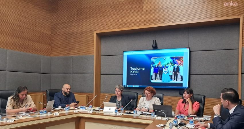 TBMM Okul Olaylarını ve Dijital Riskler Araştırma Komisyonu'nda sunum yapan