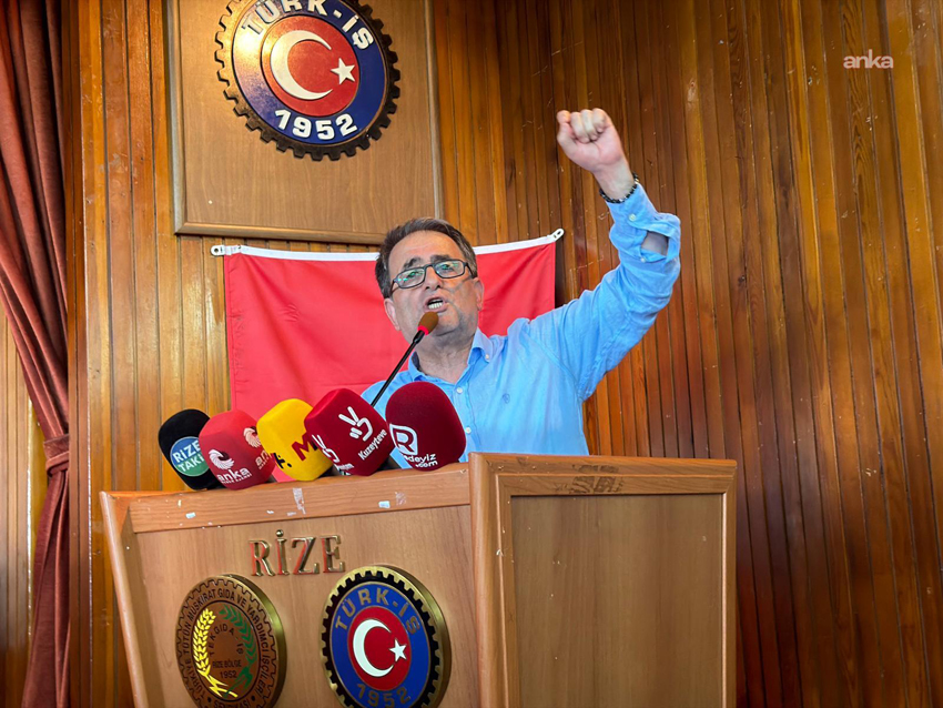 CHP Genel Merkezi'nin görevden aldığı Rize İl Başkanı Saltuk Deniz,