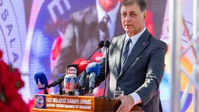 İzmir Büyükşehir Belediye Başkanı Cemil Tugay, Ege Bölgesi Sanayi Odası’nın