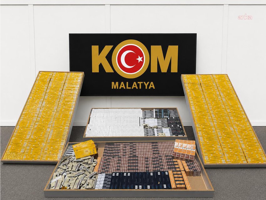 Malatya Emniyet Müdürlüğü Kaçakçılık ve Organize Suçlarla Mücadele (KOM) Şube