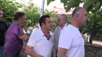 Edremit Belediye Başkanı Mehmet Ertaş'ın ilçede görev yapan basın mensuplarıyla