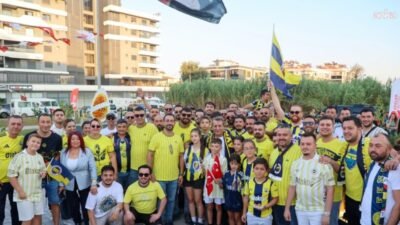 Efeler Belediyesi tarafından Zeybek Mahallesi'nde yapımı tamamlanan Fenerbahçeliler Parkı hizmete
