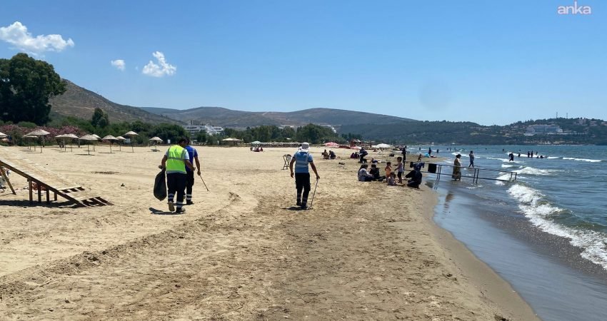Efes Selçuk Belediyesi ve İzmir Büyükşehir Belediyesi ekiplerinin, yaz sezonuyla